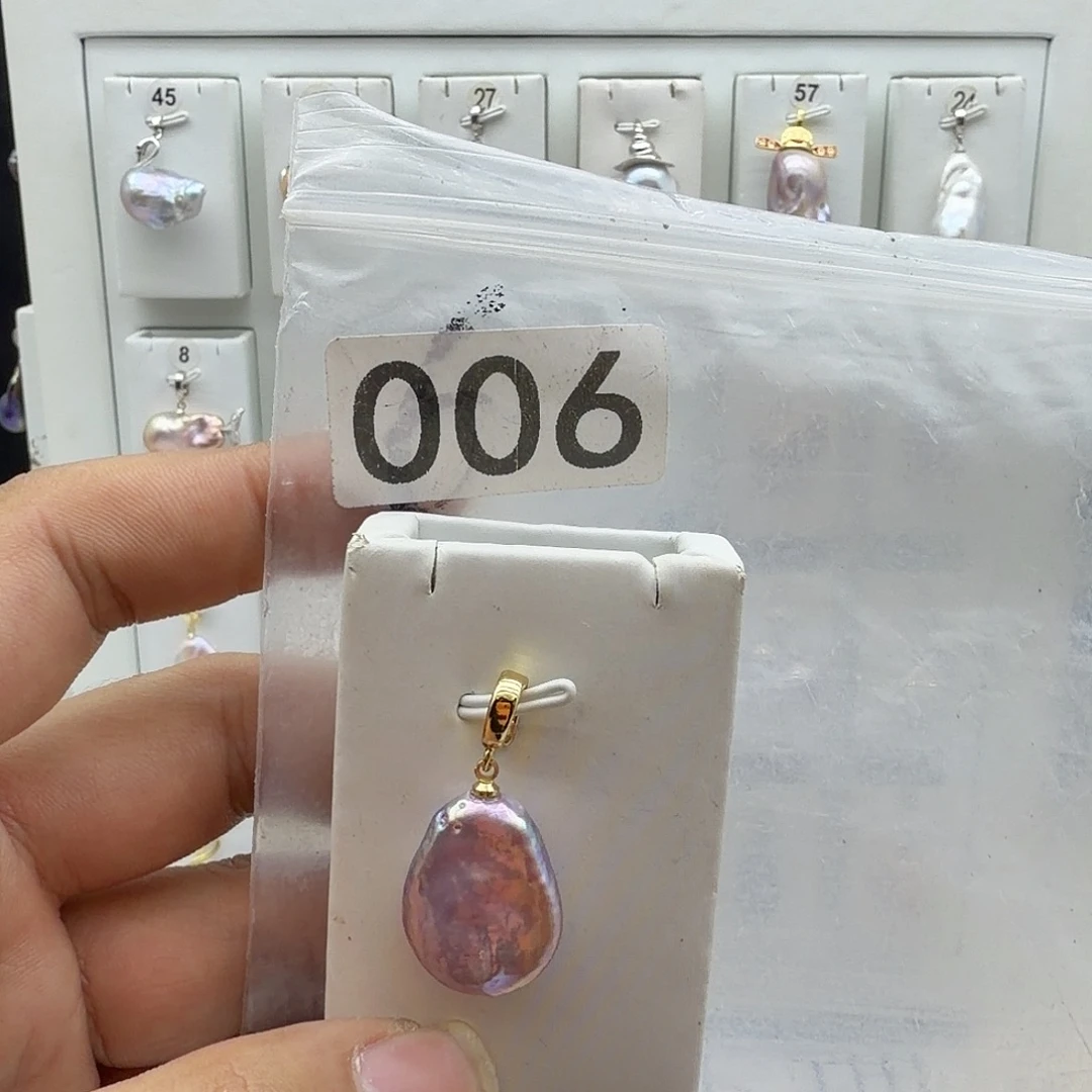 颈饰合金淡水珍珠