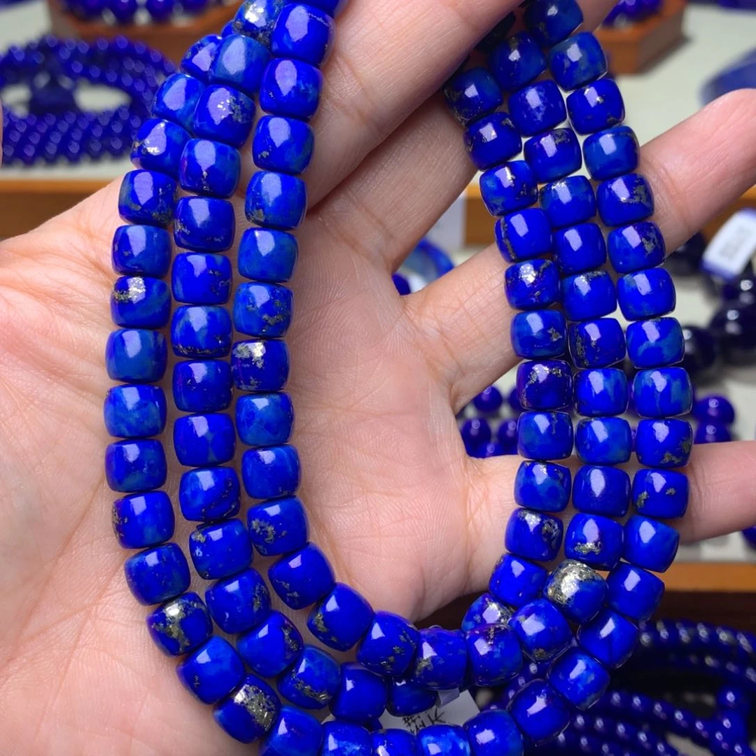 青金石手链未镶嵌8m