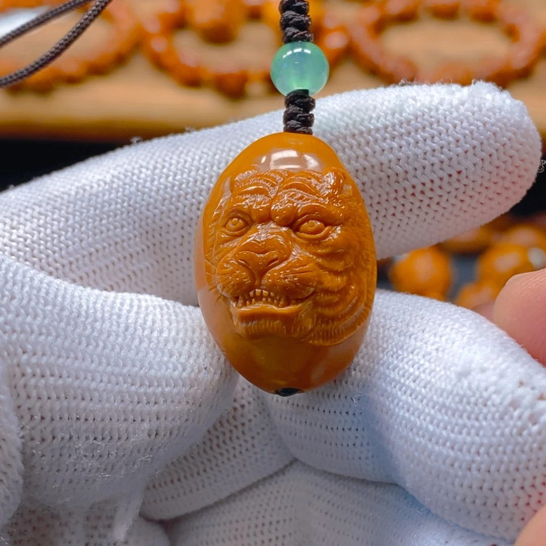 手串/手链橄榄核许静健19虎头，虎虎生威