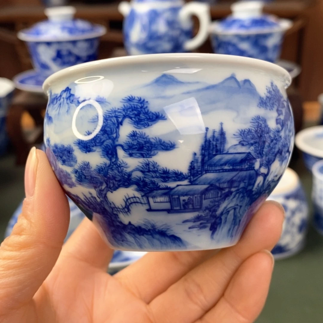 杯景德镇陶瓷手工手绘