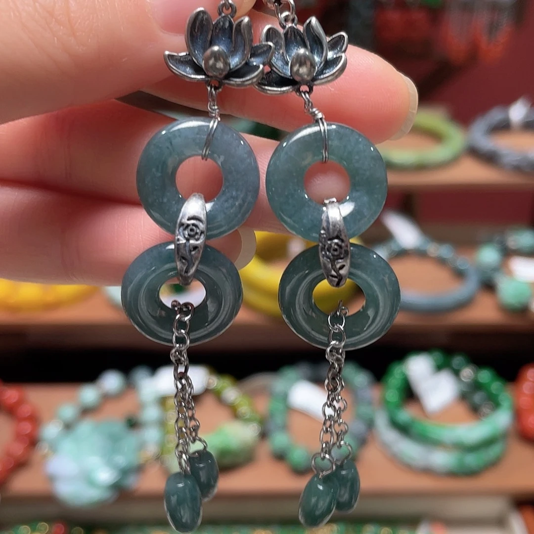 翡翠未镶嵌手链饰品