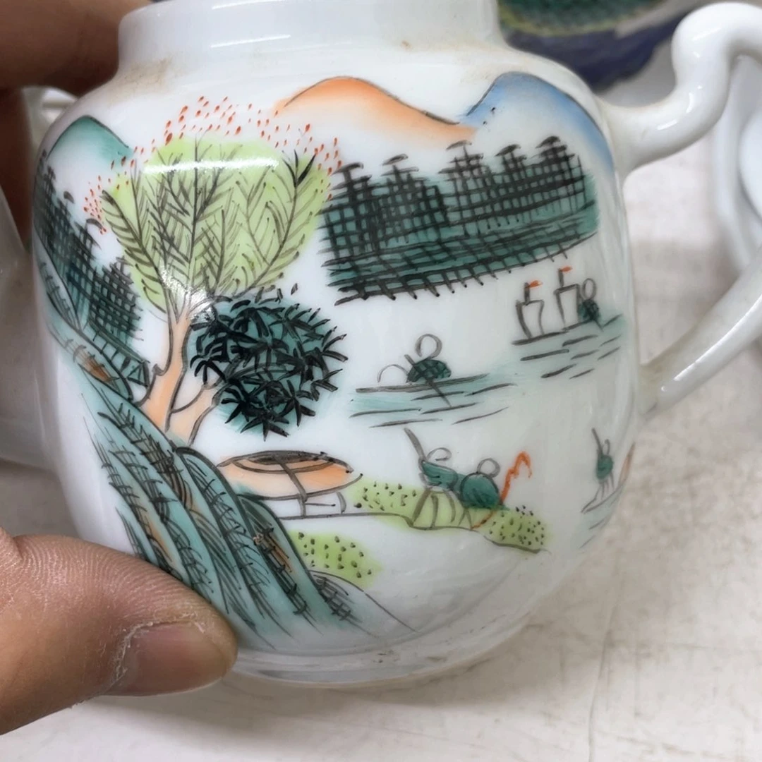 摆件手绘陶瓷作品欣赏