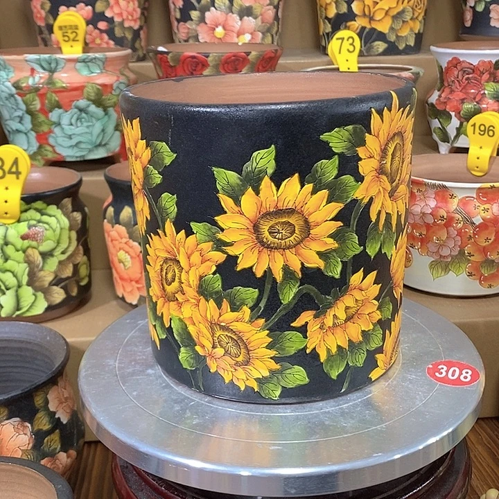 景德镇精品博采美盆15.5/16.5