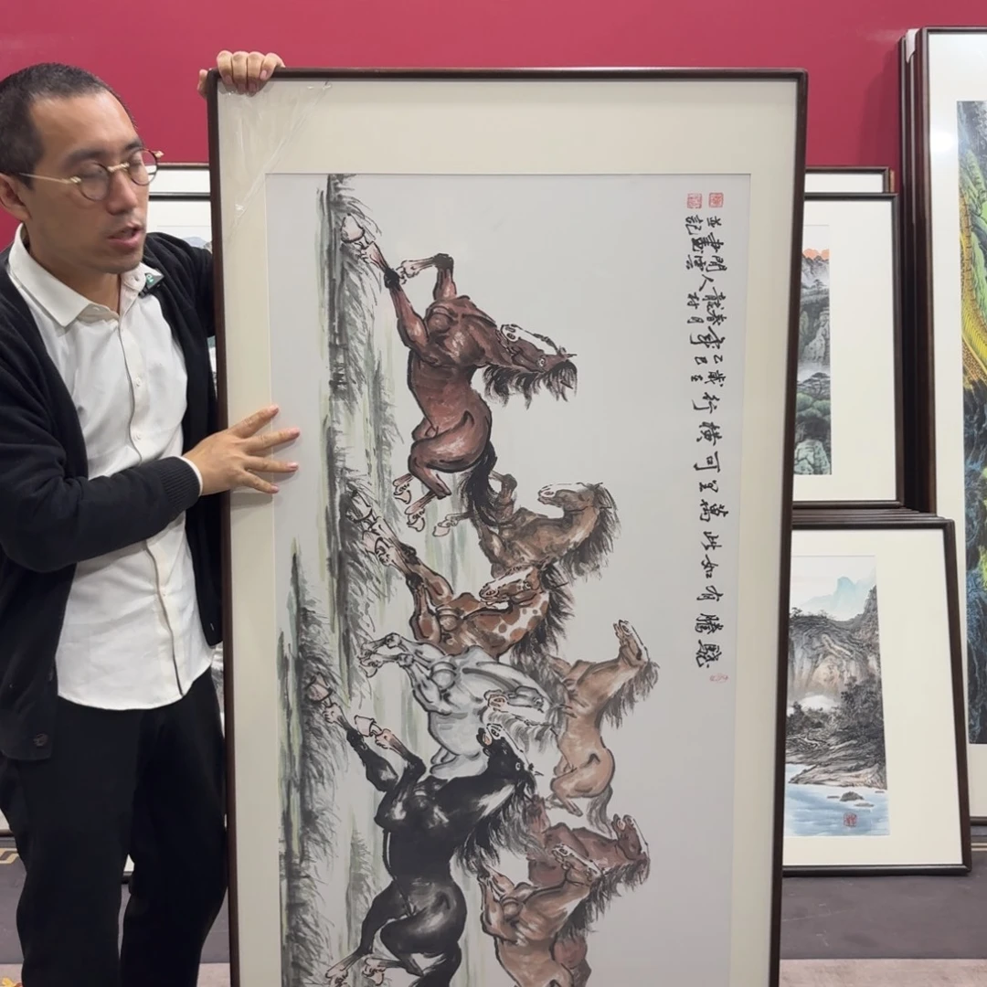 国画手绘作品160/80