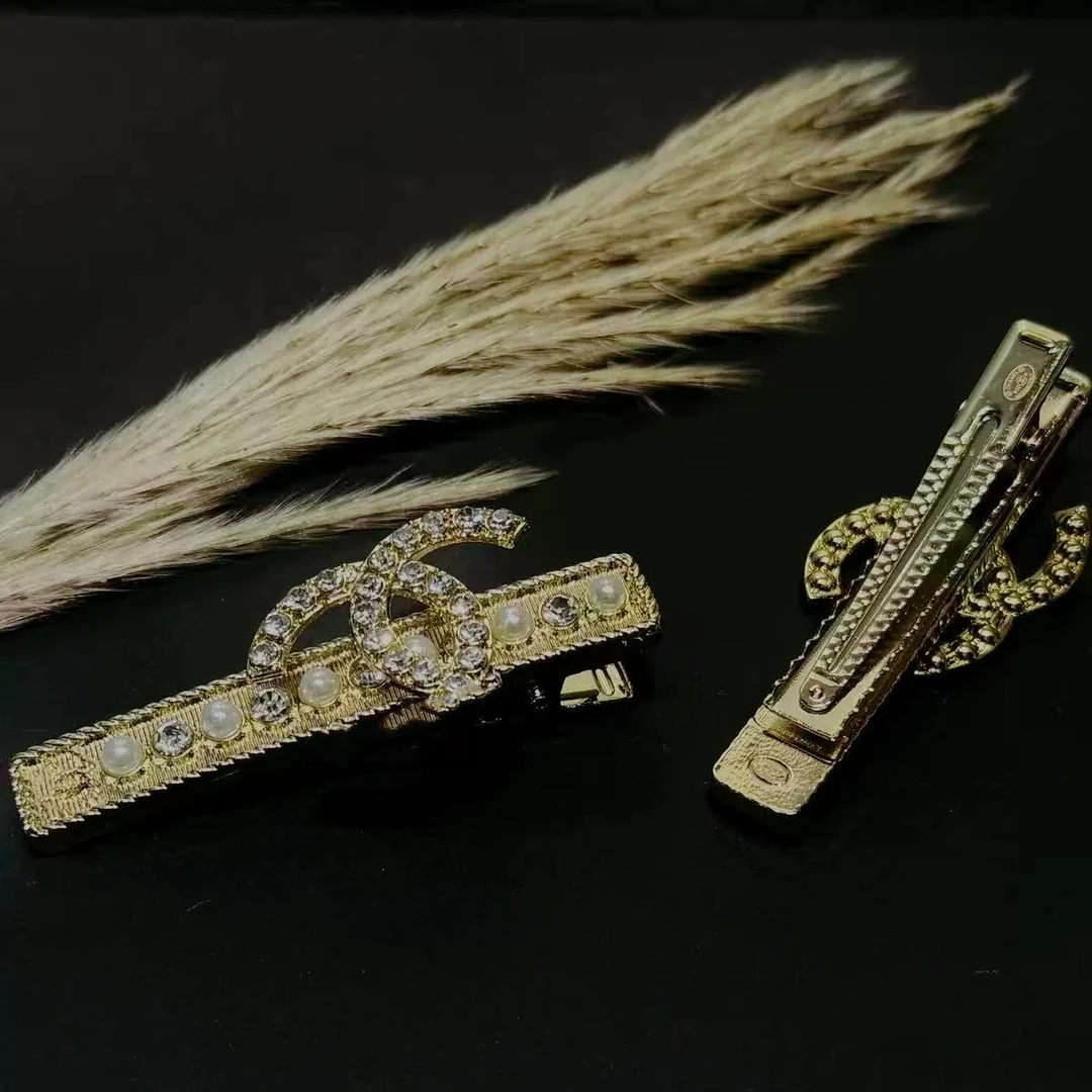 932 复古清新韩版甜美香发夹【NEVER】