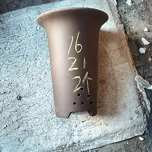 小号兰花紫泥两个