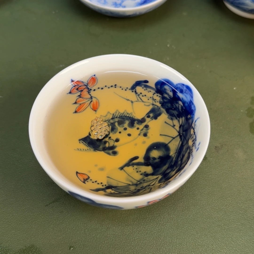 景德镇纯手绘茶具圆圆274