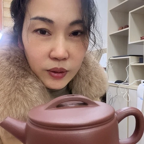 紫砂茶壶老紫泥汉瓦200c c