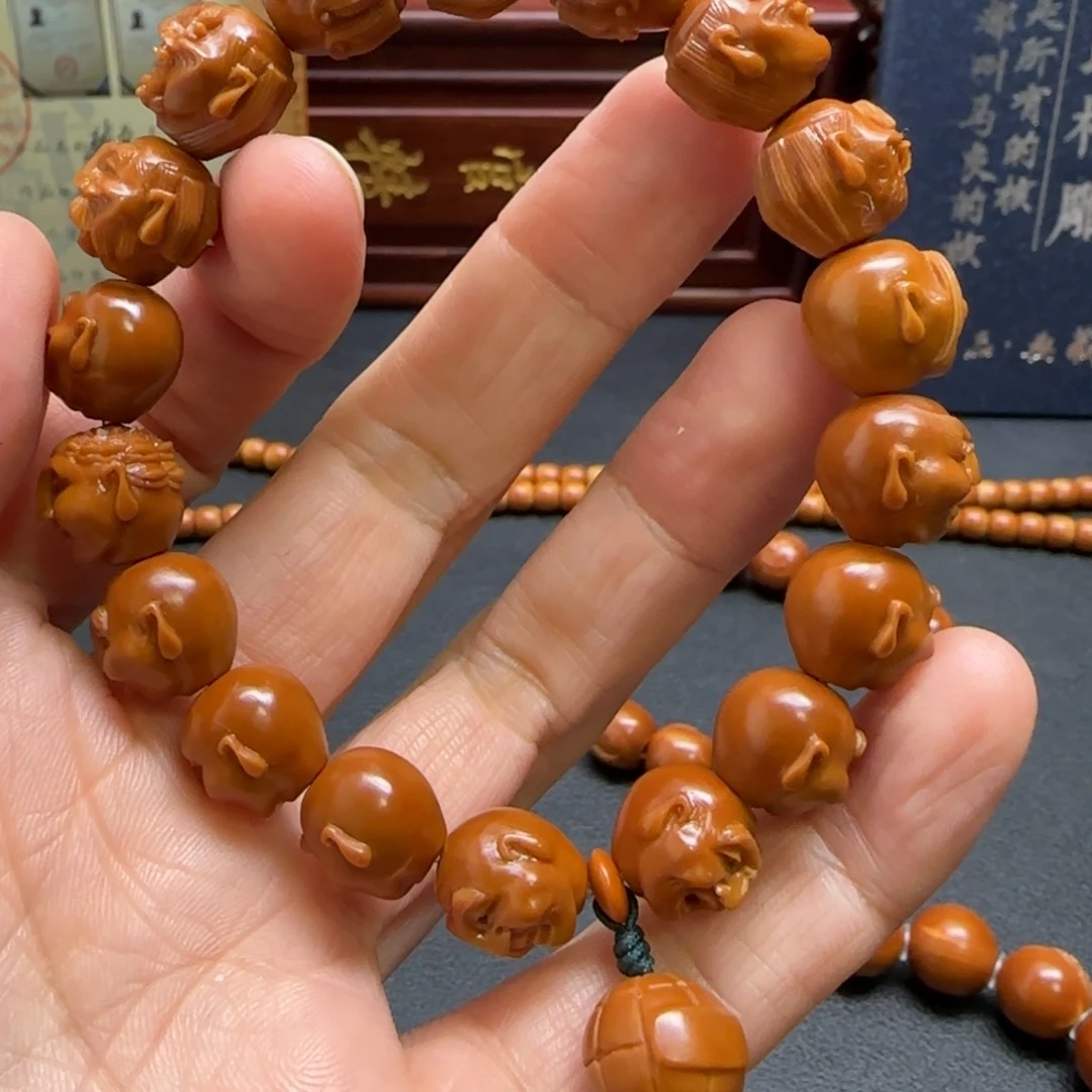 橄榄核手串/手链十八罗汉1.2