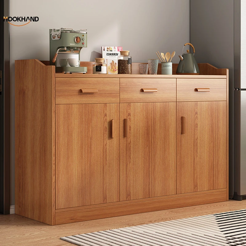 餐边柜子储物柜实木备餐柜客厅靠墙置物收纳柜厨房橱柜家用茶水柜