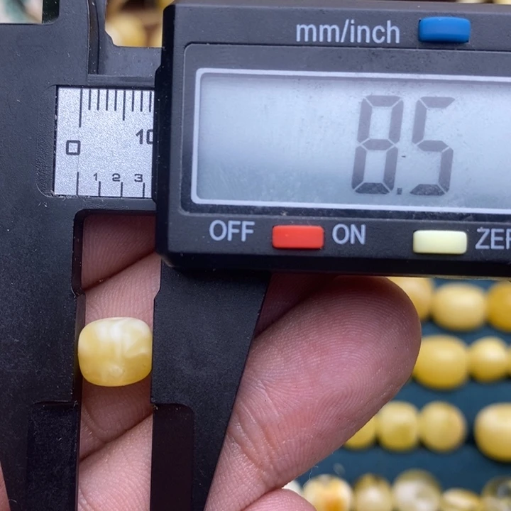 未镶嵌琥珀裸石30号8.5*7.5