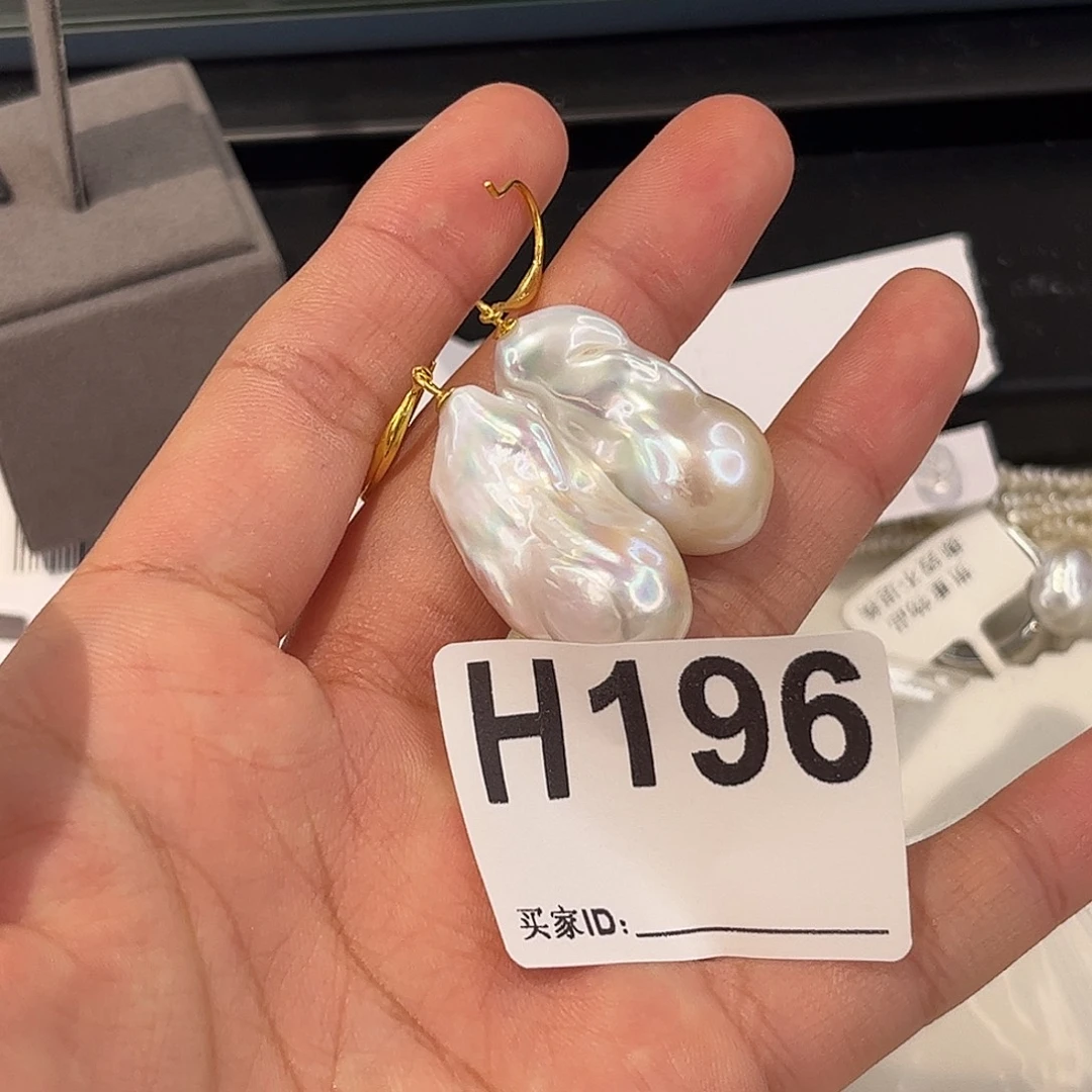 银S925镶嵌耳饰淡水珍珠