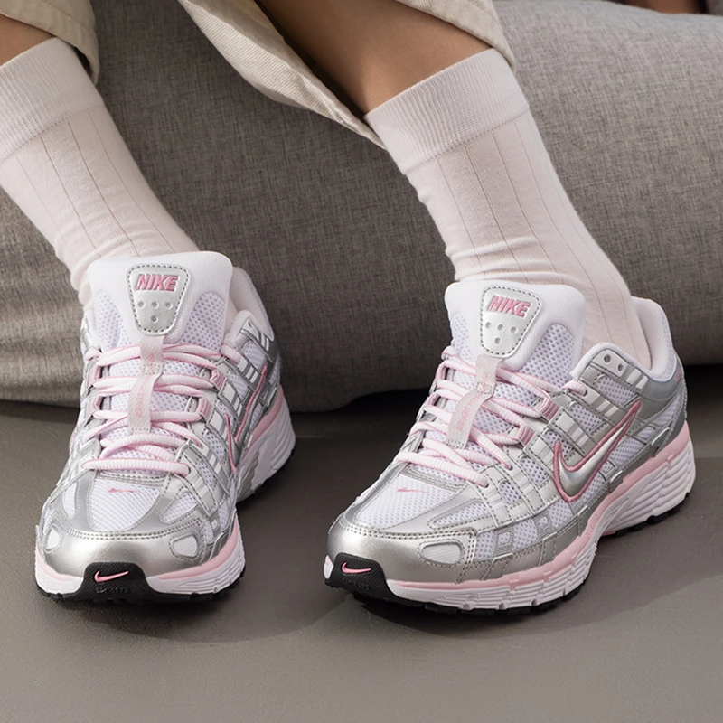 耐克NIKE女鞋2025新款P-6000低帮透气轻便耐磨运动休闲鞋子BV1021