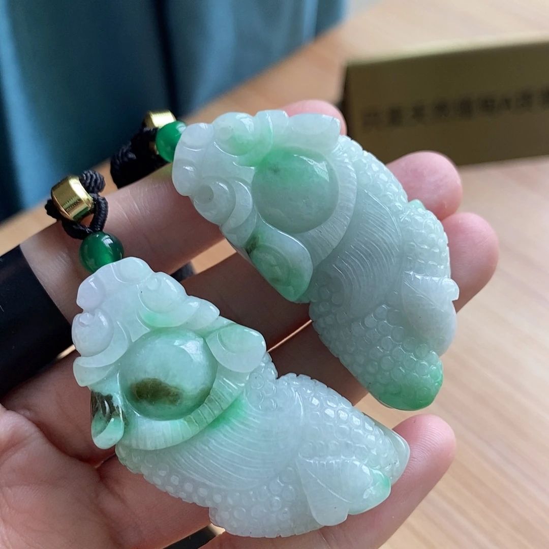 【闪购商品】颈饰未镶嵌翡翠天然缅甸A货翡翠