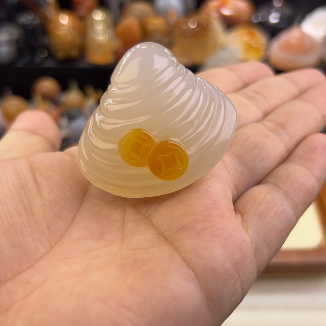 未镶嵌手玩件摆件定制玛瑙