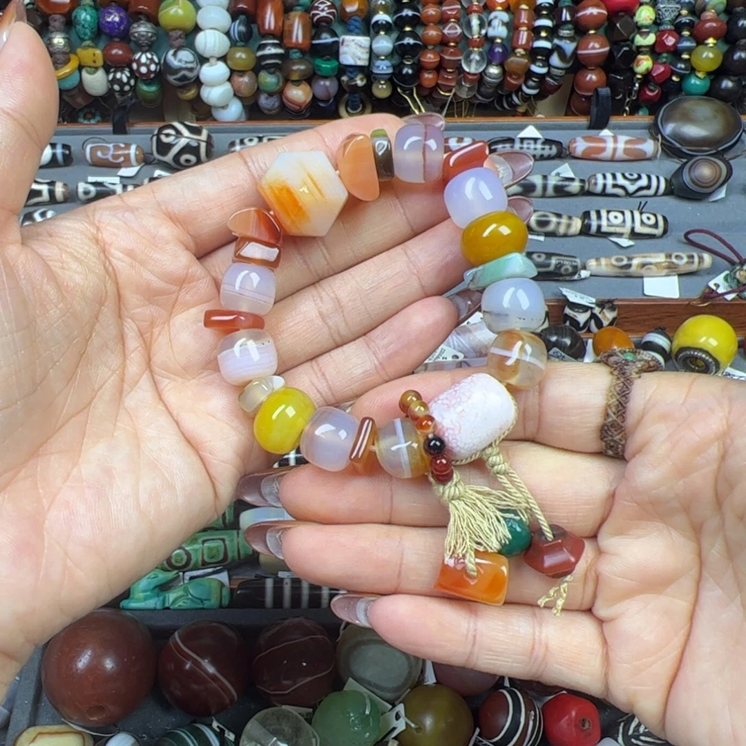 玛瑙/玉髓未镶嵌手链福利多多