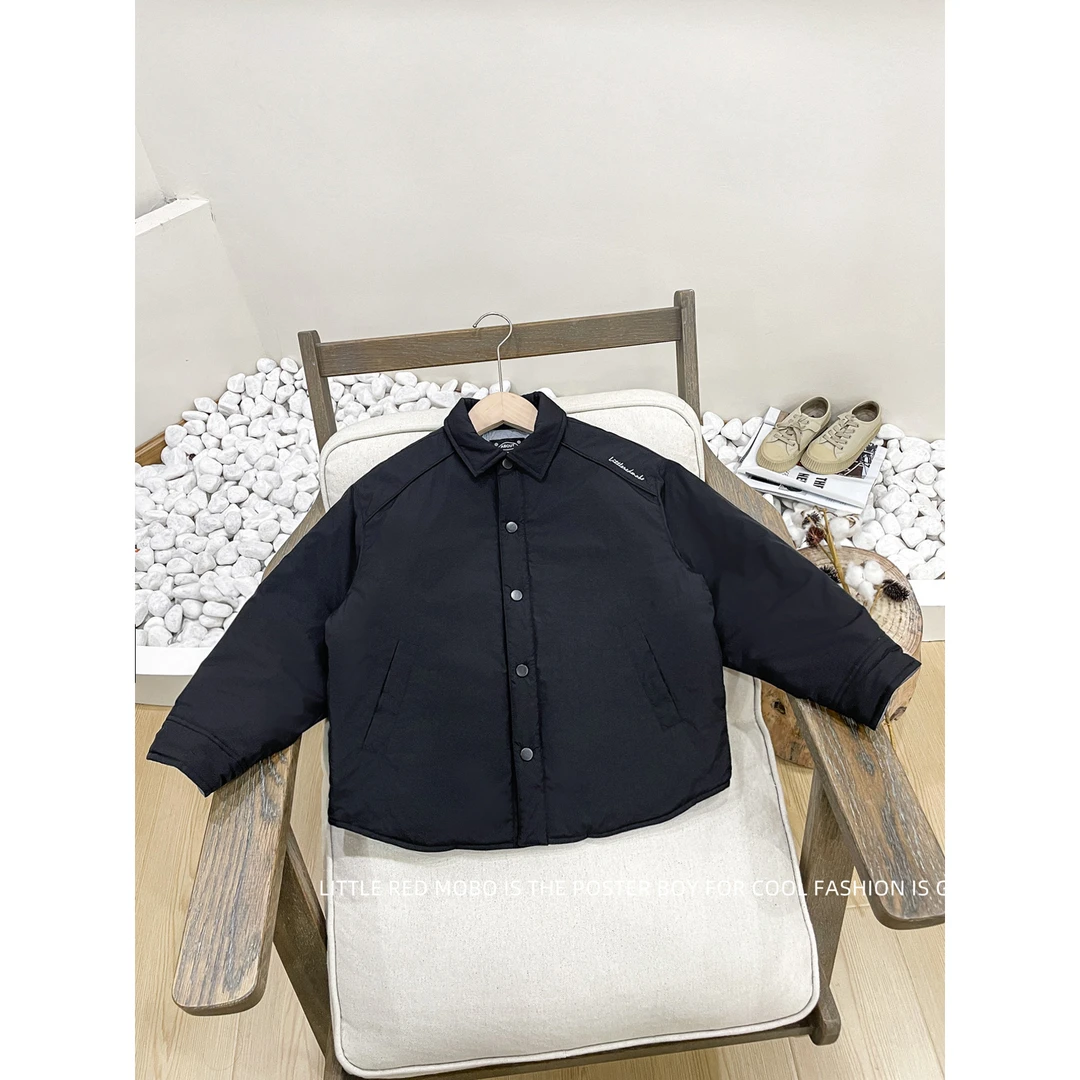 【现现】童装男儿童保暖棉服2025冬季新款两面穿外套MMY841401