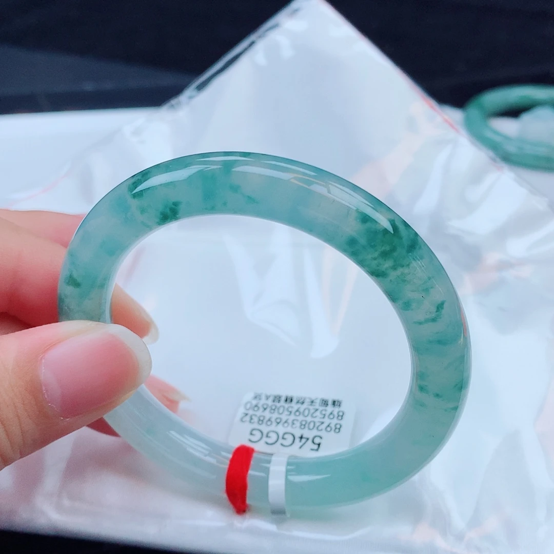 翡翠手镯未镶嵌天然缅甸翡翠A货手镯