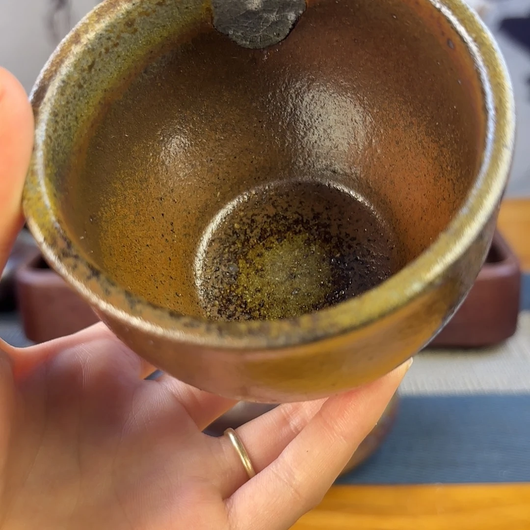 茶壶紫砂柴烧紫砂段泥杯