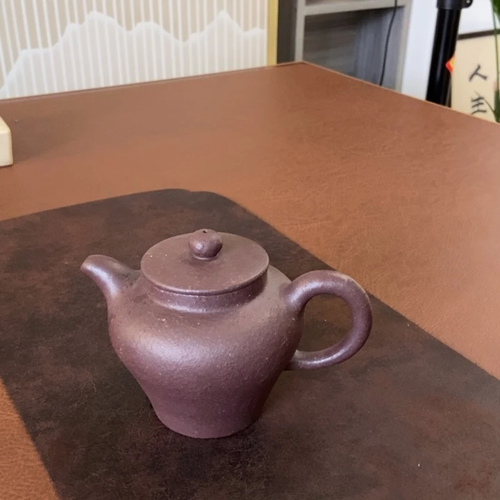 茶壶紫砂青灰段楚歌全手工