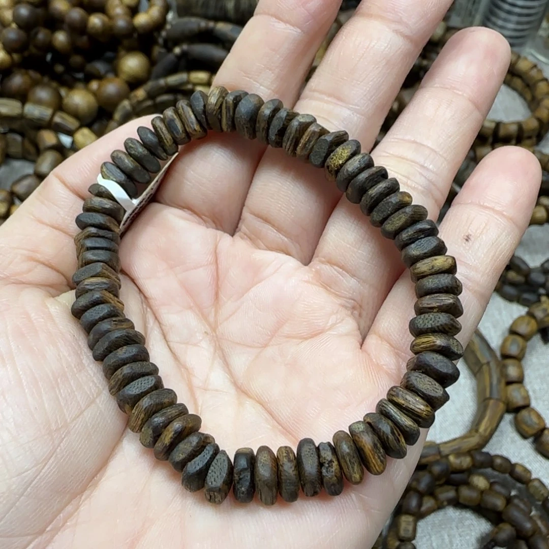 手串沉香沉水张勺子多样性发货一条卡7-7克