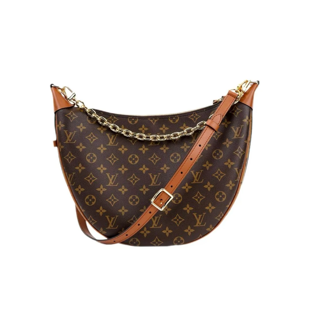 95新 LouisVuitton/路易威登 安洁利严选月亮包/0010888