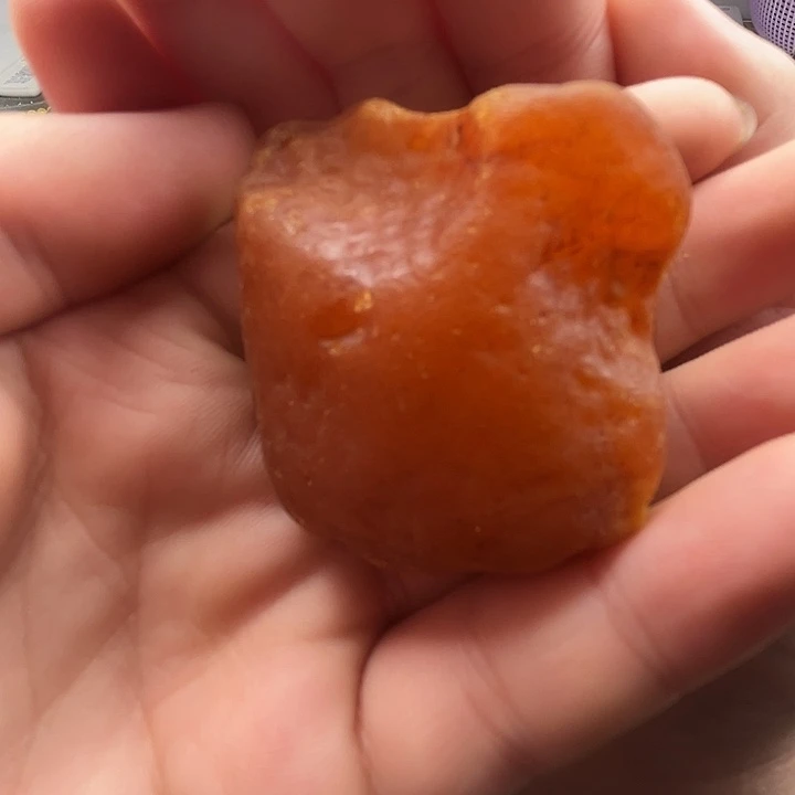 定制琥珀未镶嵌福****锦纯天然蜜蜡吊坠