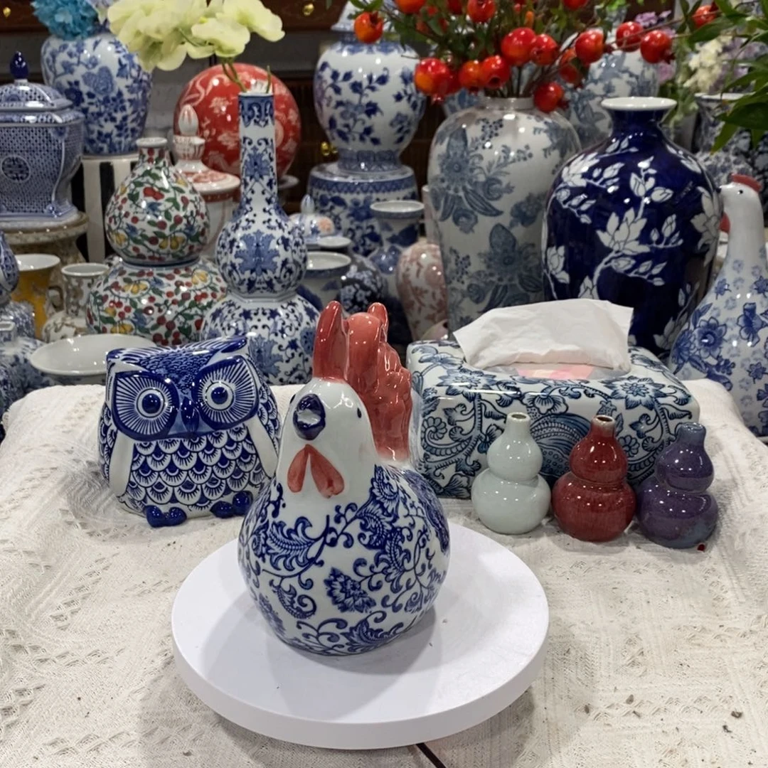 【闪购商品】摆件公鸡摆件。摆件……