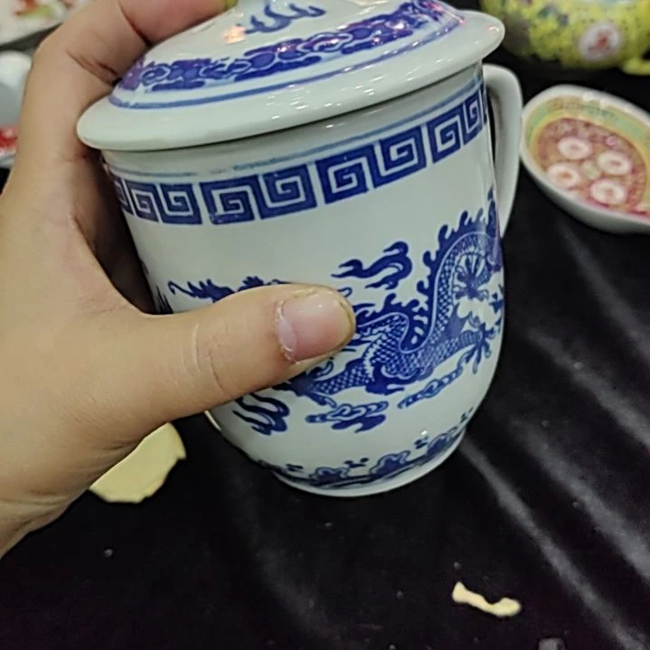 陶瓷景德镇办公杯一个