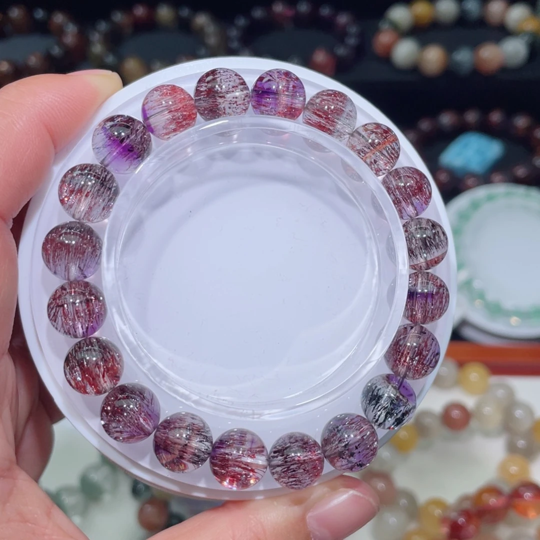 水晶手链未镶嵌超七手链，25.06