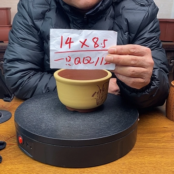 紫砂花盆货号一只QQ112