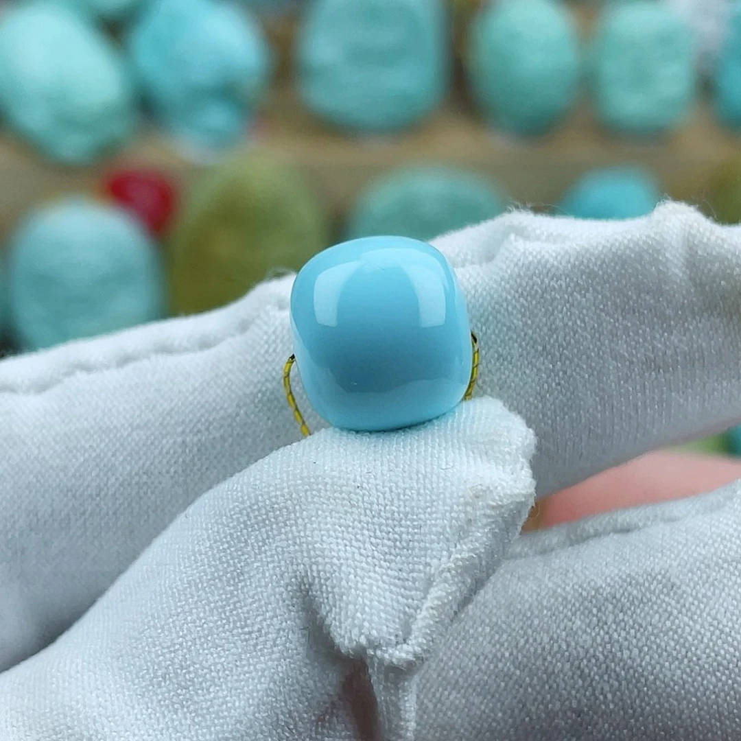 未镶嵌绿松石珠宝奇石配饰卡11❌10