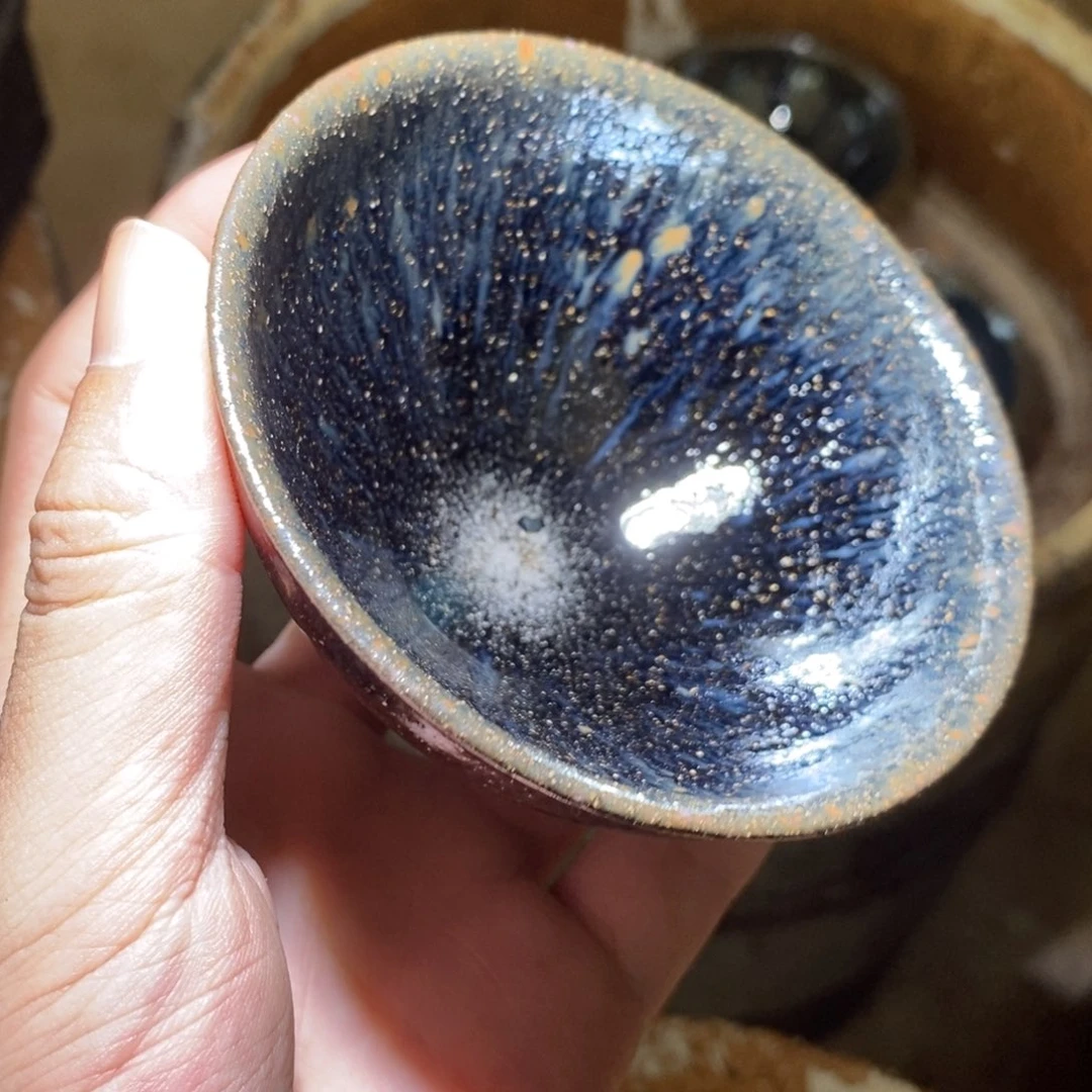 茶盏110 崇溪堂龙窑柴的建盏b
