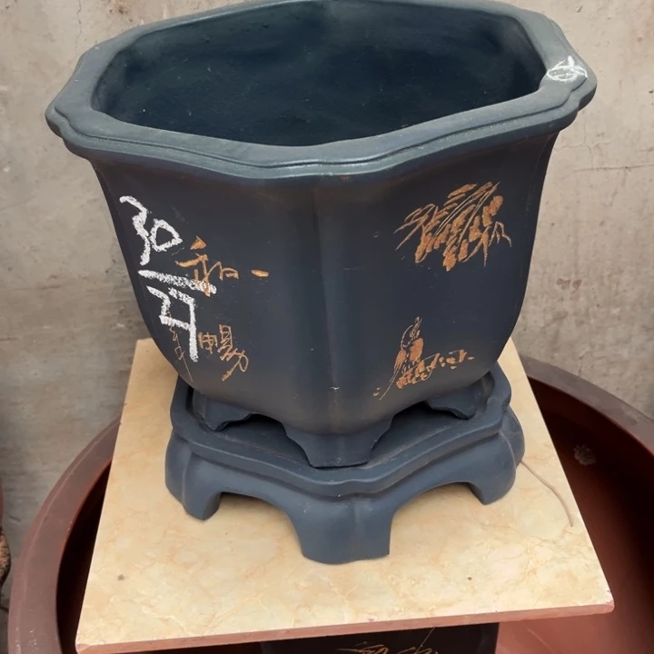 紫砂花盆紫砂花盆