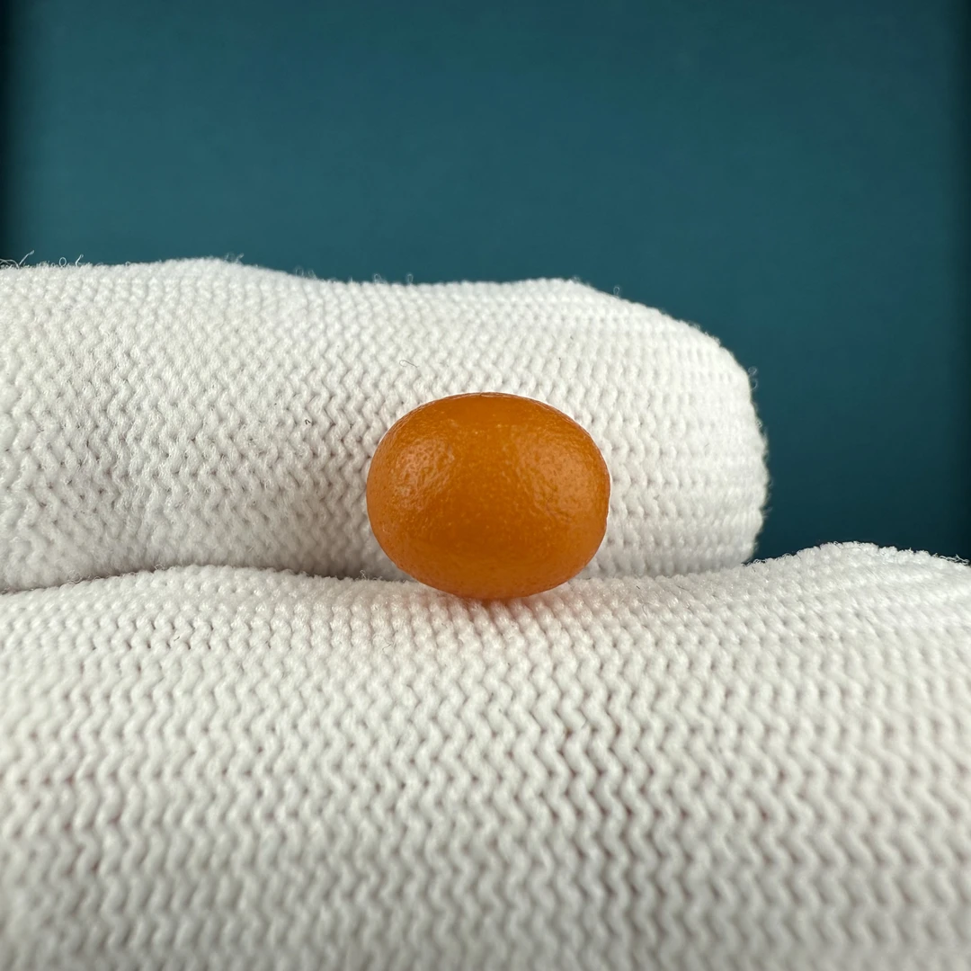 A8199天然原矿蜜蜡老蜡枣珠8.7*10.2mm支持复检假一罚十