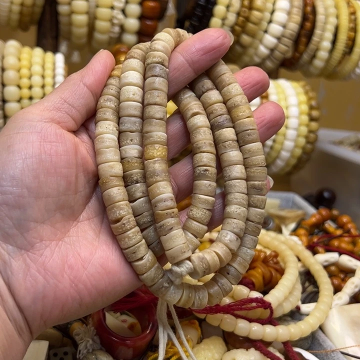 鹿骨手串/手链直径10鹿嘎