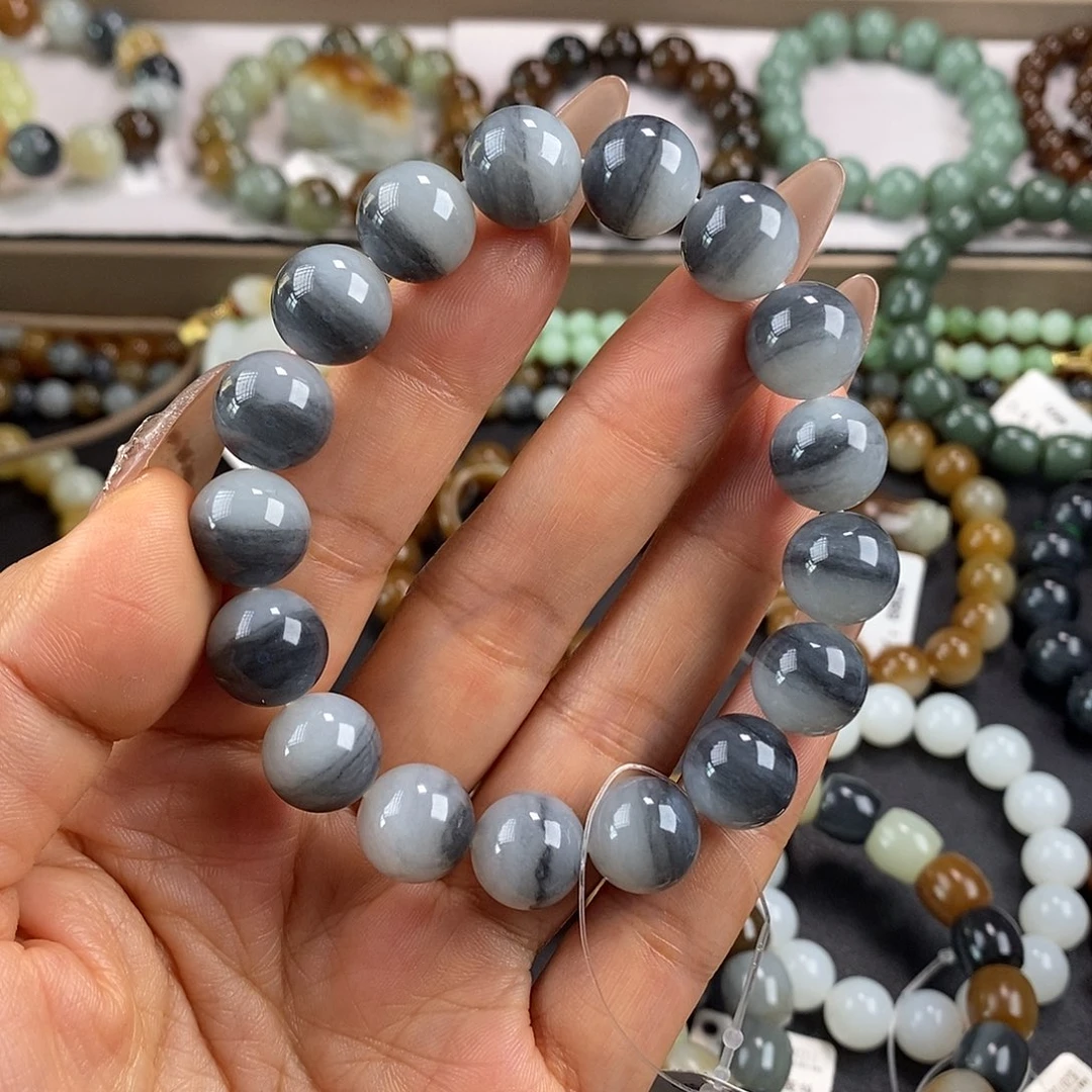 和田玉手串未镶嵌