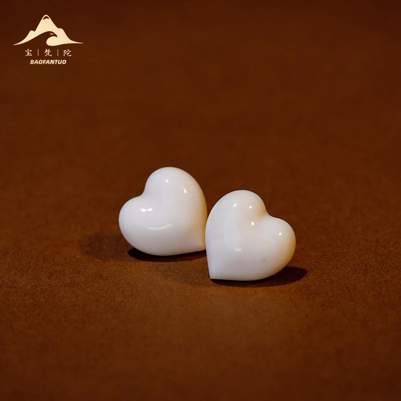 宝梵陀猛犸牙耳钉【扣肉推荐】1853