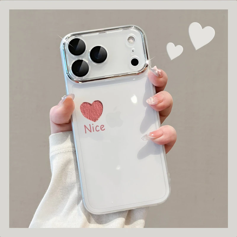 镂空熊适用于苹果17promax手机壳简约全包16pro小众15plus透明14