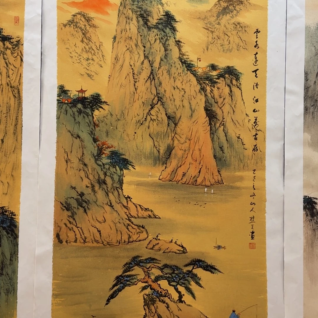 国画刘儒樵四尺作品