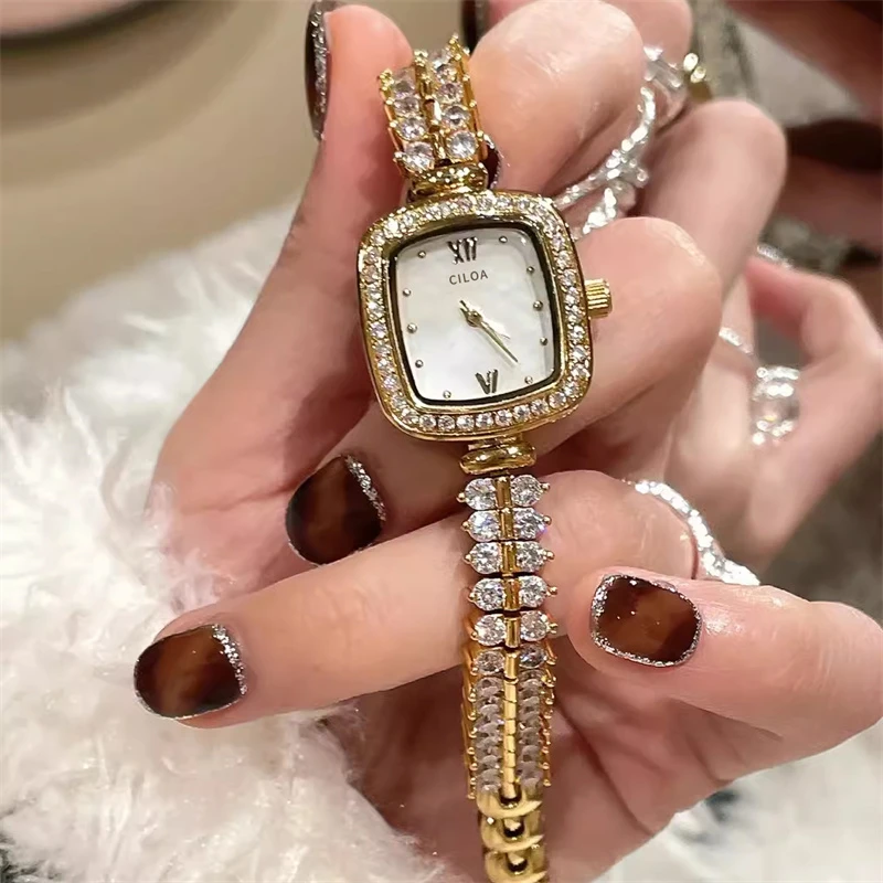 手表女士镶钻气质时尚轻奢女款高端腕表-R3007