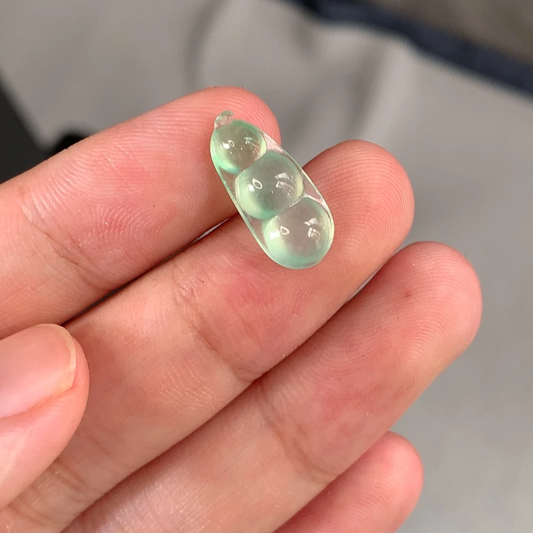 颈饰未镶嵌翡翠木纳豆