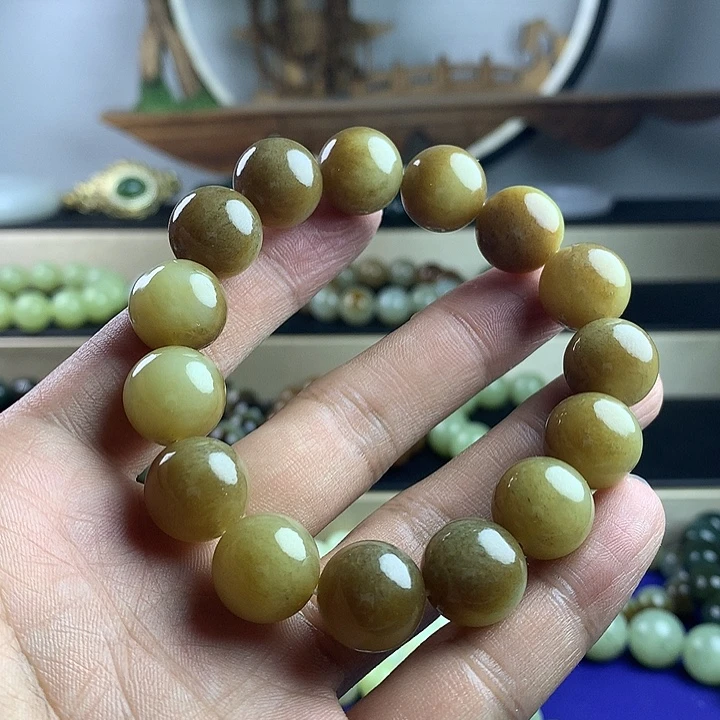 未镶嵌手串和田玉