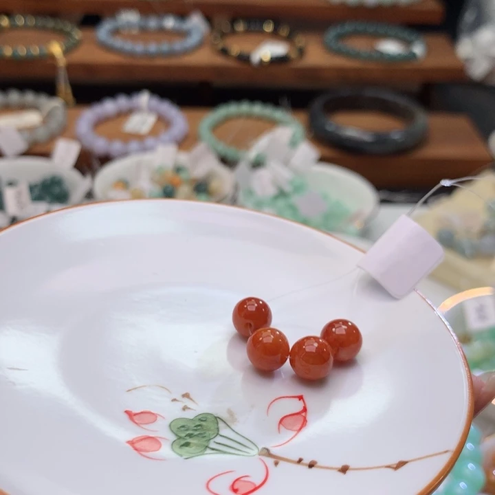 翡翠未镶嵌手链翡翠d21卡8