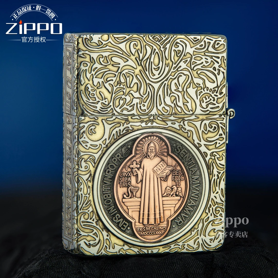 ZIPPO打火机 LW康斯坦丁紫铜镶嵌 1935.25煤油打火机 DYJ1