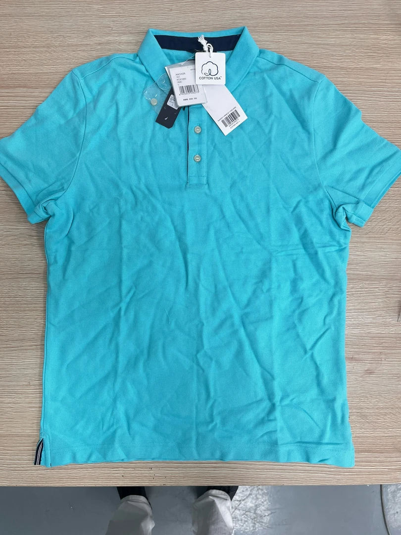 GTAL 诺家长绒棉POLO衫M/L码 140-160斤 撤柜尾货默认微瑕