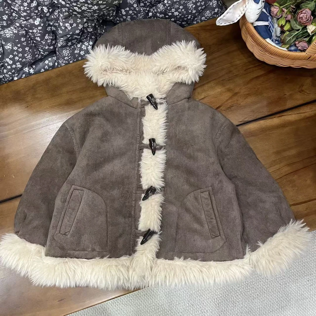 〖姐姐家〗2025冬款儿童“小野人”外套棉服外套-ul9151 bt6789