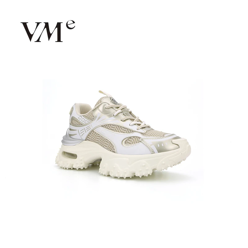 VME/舞魅25春季新款时尚百搭气质潮流厚底透气老爹鞋VS25A3521