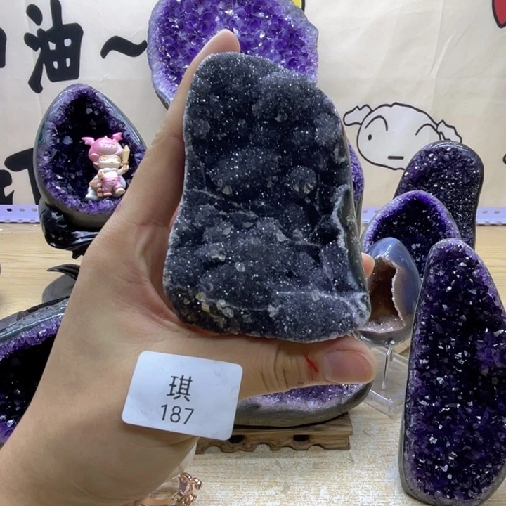 未镶嵌珠宝半成品紫晶