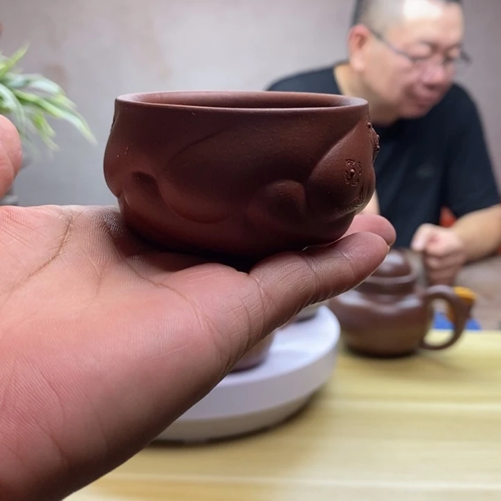 【闪购商品】茶杯紫砂那****钱主人杯容量120